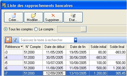 ciel compta 2006: le rapprochement bancaire