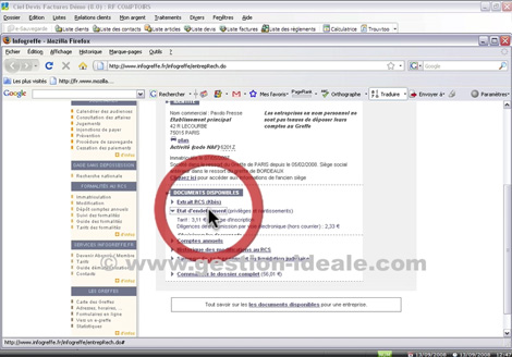 Ciel Devis Factures 2009 (8.0) : Comment vrifier que mon client n'est pas en train de faire faillite? (D002) -- 19/09/08