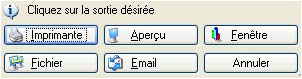 les options d'envoi d'une lettre de relance dans ciel gestion commerciale 2006