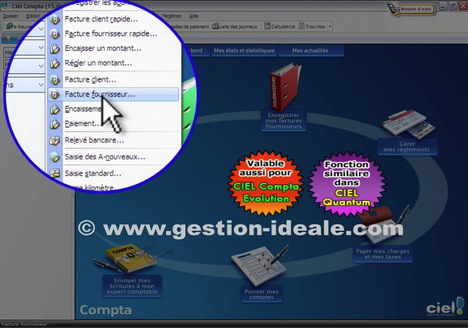 Ciel Compta 2009 (15.0) : Comment utiliser la saisie 'facture fournisseur' ? (C016) -- 27/12/08