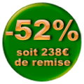 52 % de remise !